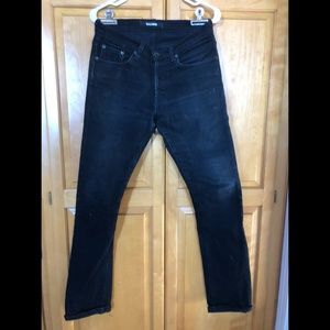 Distressed Men’s Black Baldwin Jeans